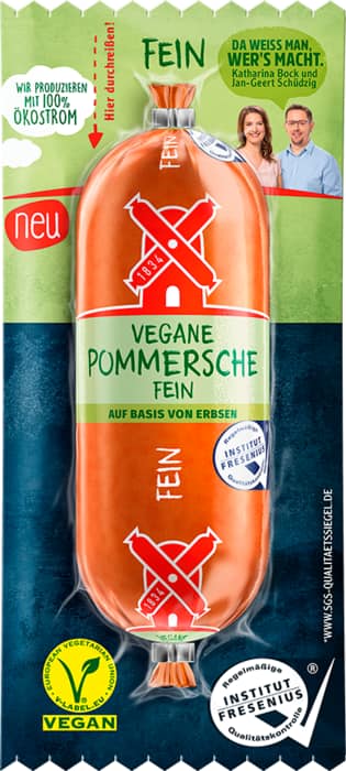 Rügenwalder Mühle Vegane Pommersche*