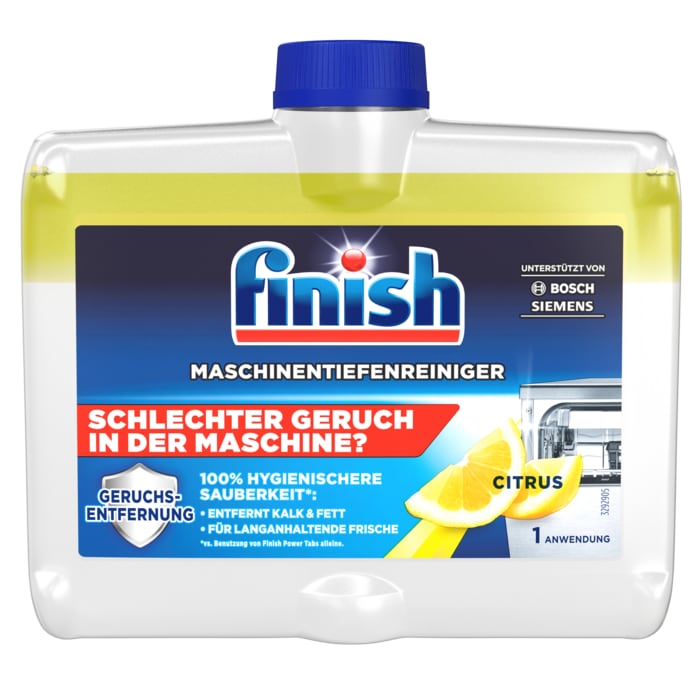 Finish Glanz- & Klarspüler, Maschinentiefenreiniger,