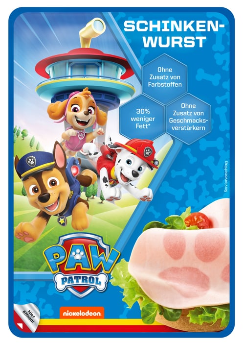 Paw Patrol Schinken- oder Leberwurst*