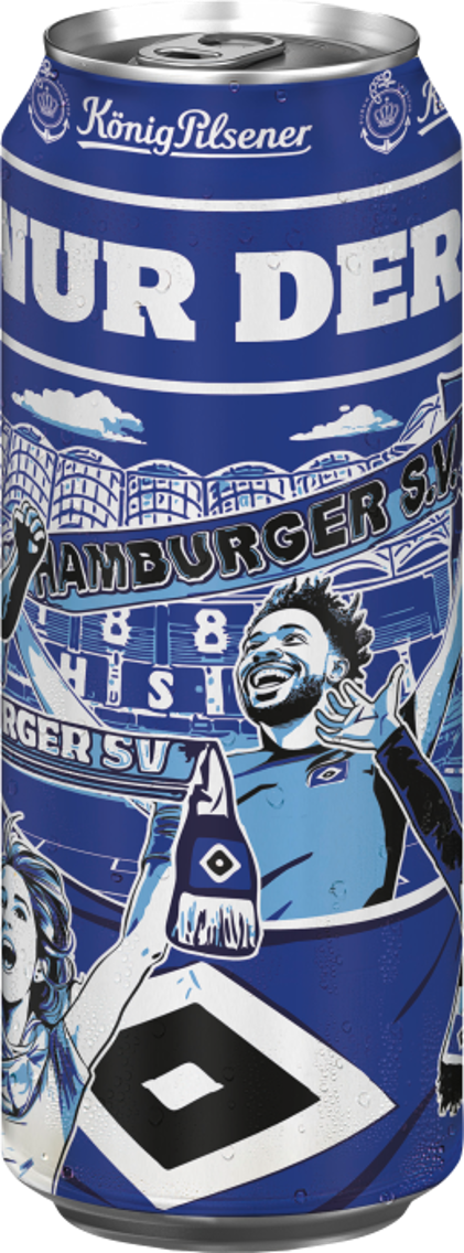 König Pilsener HSV Aufstiegsdose