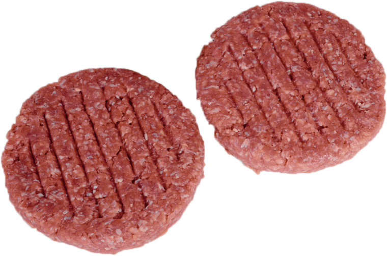 Hamburger Patties oder Rinderbratwurst