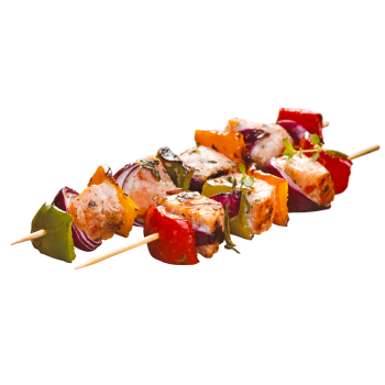 Meeresfrüchtespieß