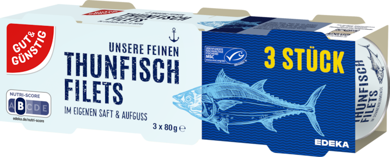 GUT&GÜNSTIG Thunfischfilets