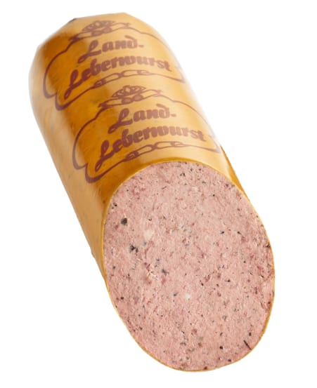 Landleberwurst grob oder Delikatess Leberwurst