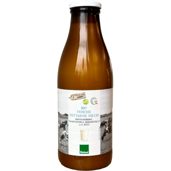 Bio Frische fettarme Milch oder frische Vollmilch