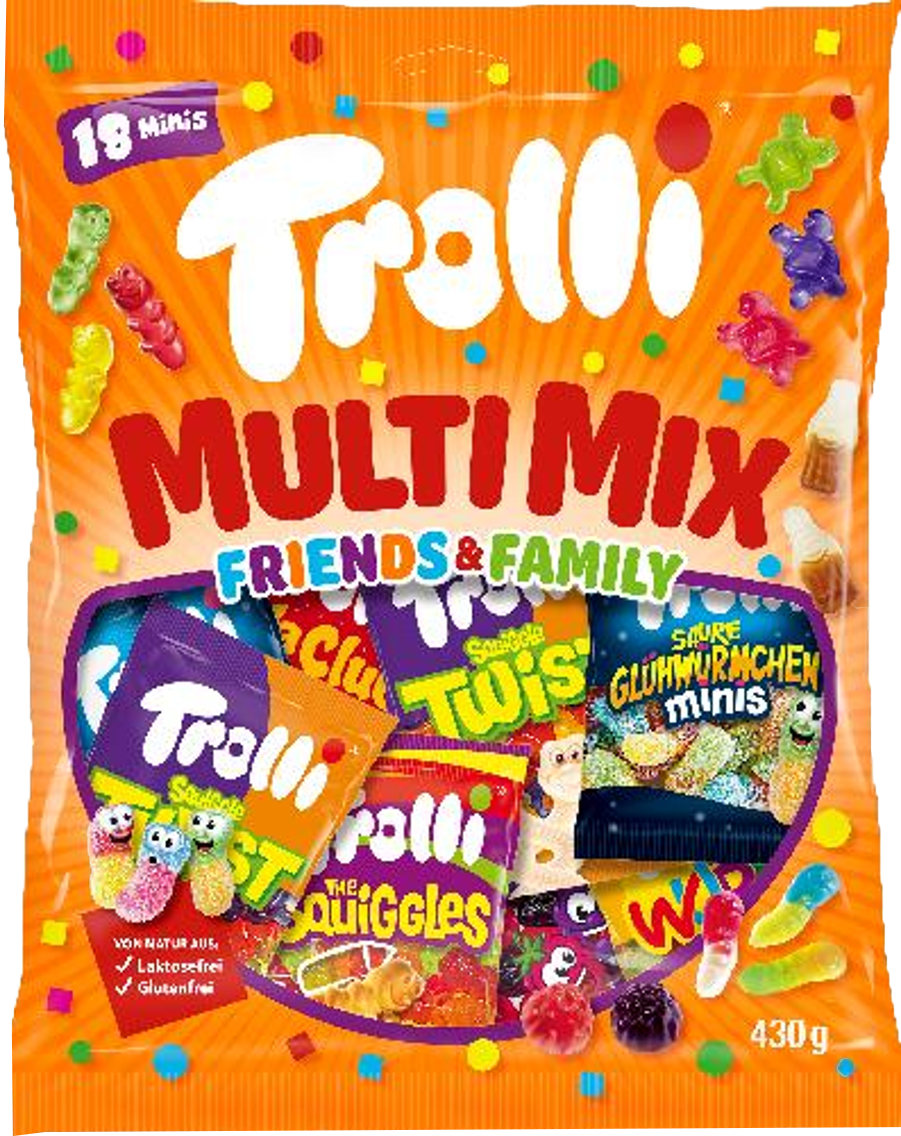 Trolli Mix Fruchtgummi mini