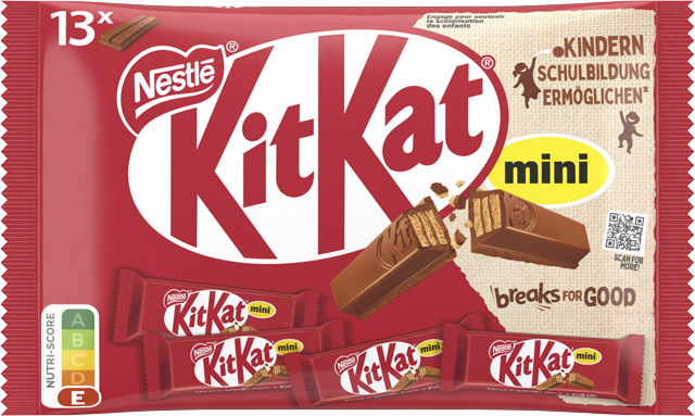 Kit Kat Mini, Smarties Mini