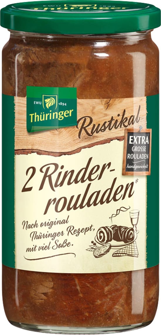 EWU 1894 Thüringer Rustikal 2 Rinderrouladen