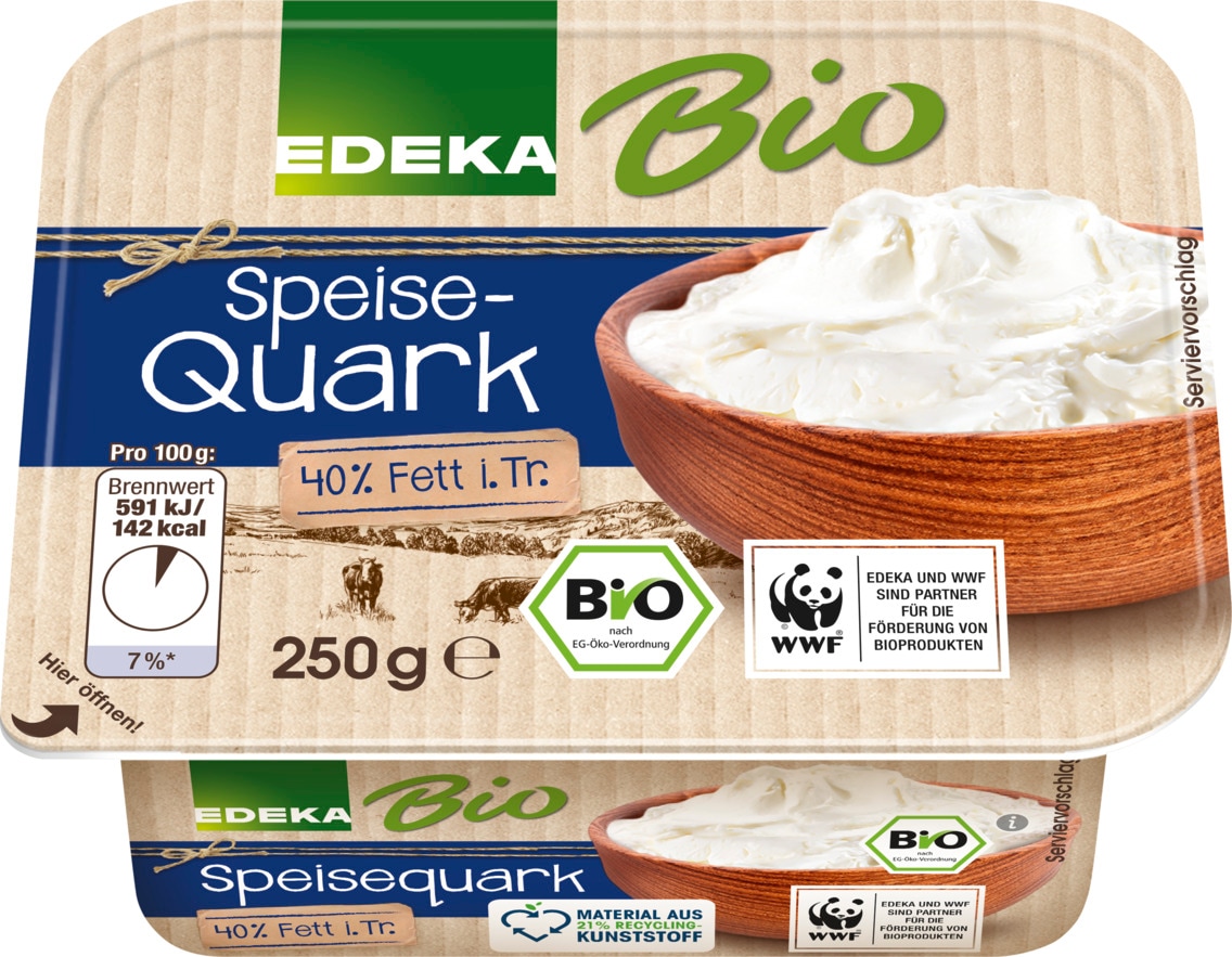 EDEKA Bio WWF Speisequark