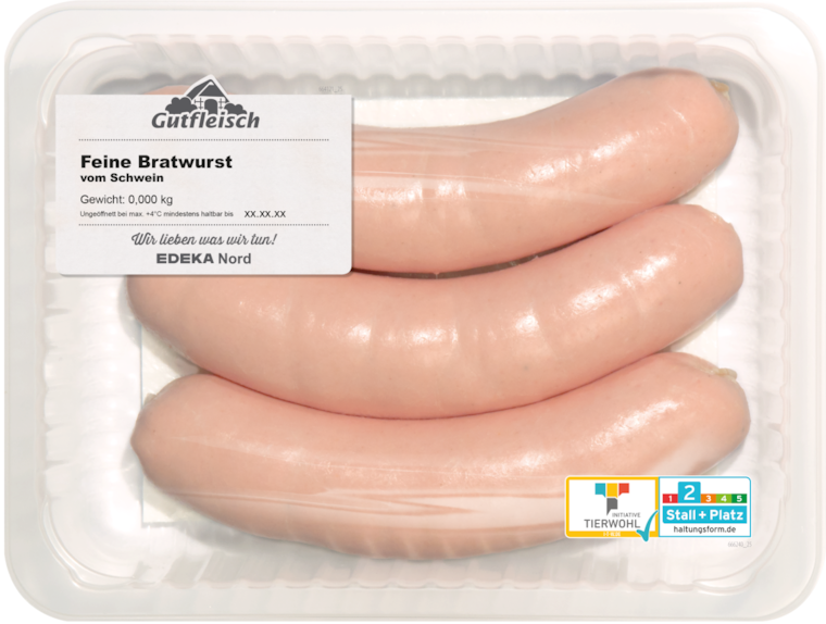 Gutfleisch Frische feine Bratwurst