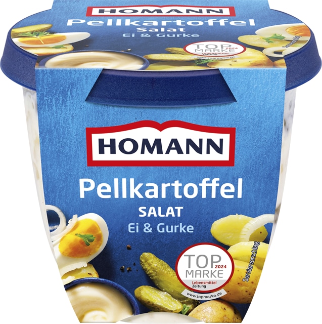 Homann Pellkartoffelsalat Ei&Gurke 