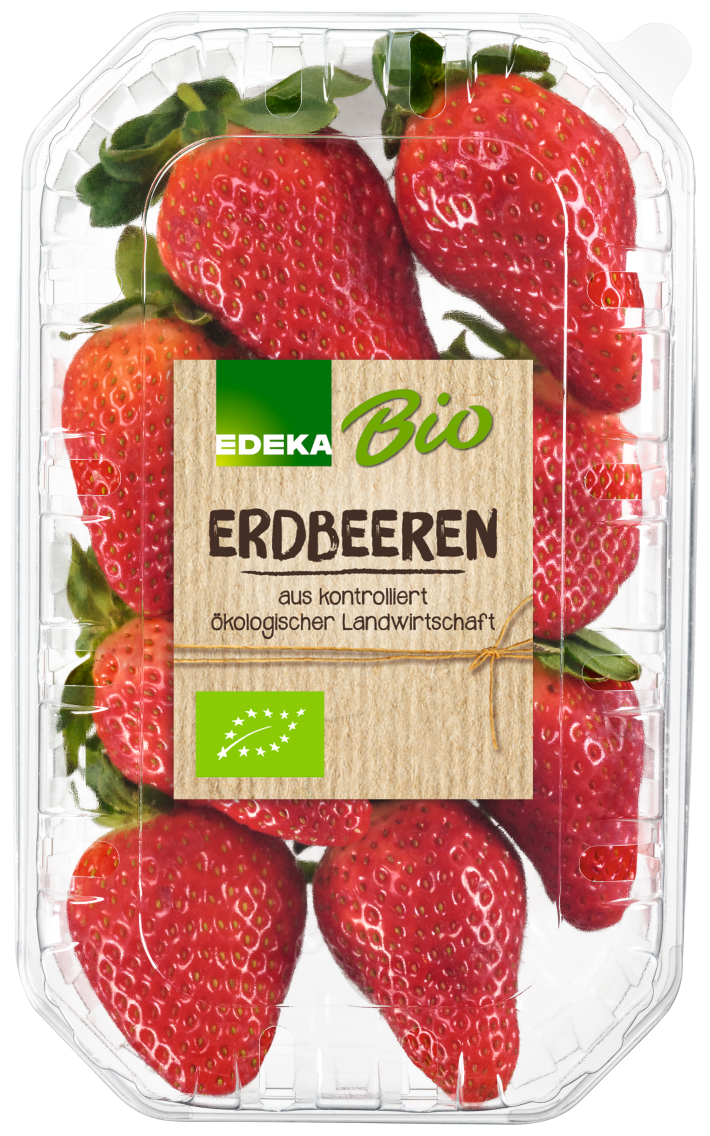 EDEKA Bio Erdbeeren oder Heidelbeeren