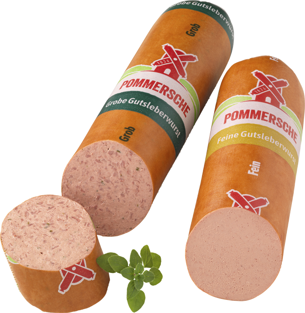 Rügenwalder Pommersche Gutsleberwurst grob oder fein