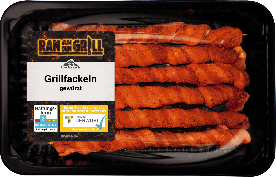 Ran an den Grill Grillfackeln