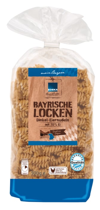 EDEKA Heimatliebe Bayrische Dinkel-Eiernudeln