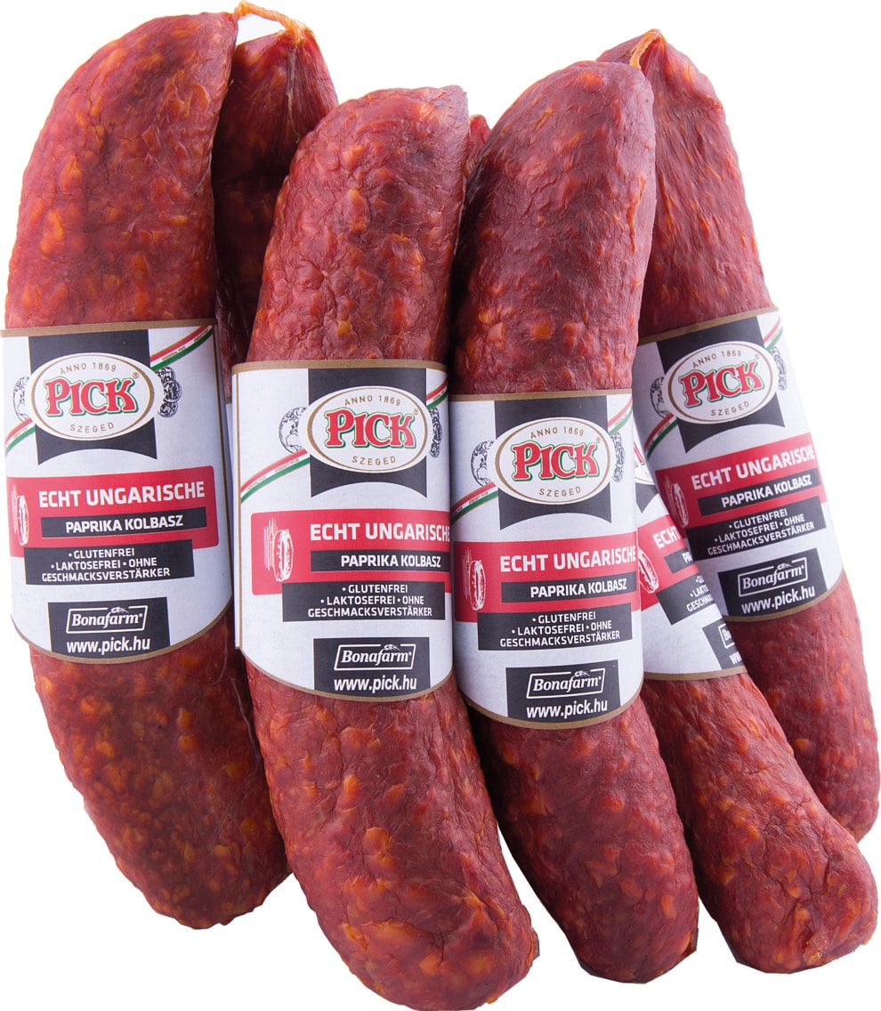 Pick Original ungarische Paprika Kolbasz Paare