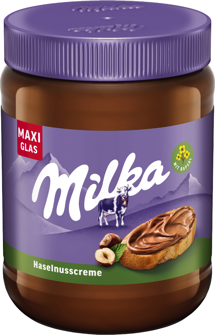 Milka Haselnusscreme