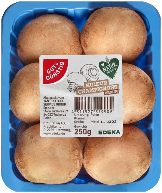 Gut & Günstig Champignons braun