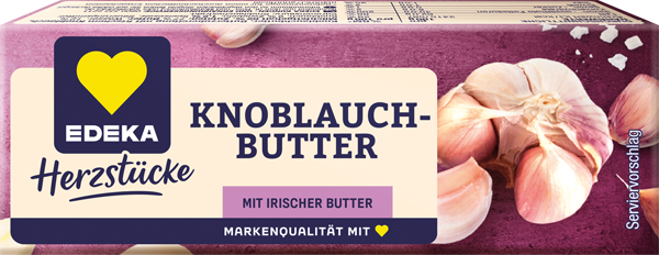 EDEKA Herzstücke Kräuter- oder Knoblauchbutter