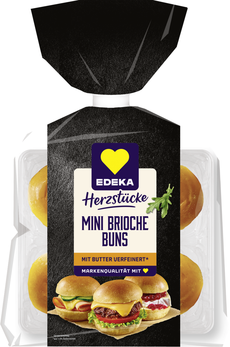 EDEKA Herzstücke Mini Brioch Buns