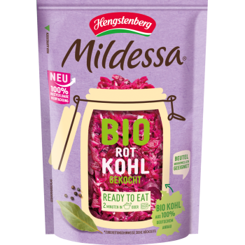 Mildessa Bio Rotkohl oder Weißkraut