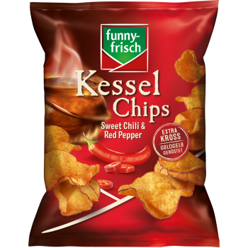 funny-frisch Kessel Chips oder Riffels