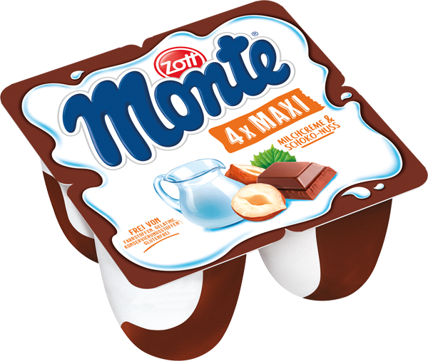 Zott Monte Maxi oder Mega XXL