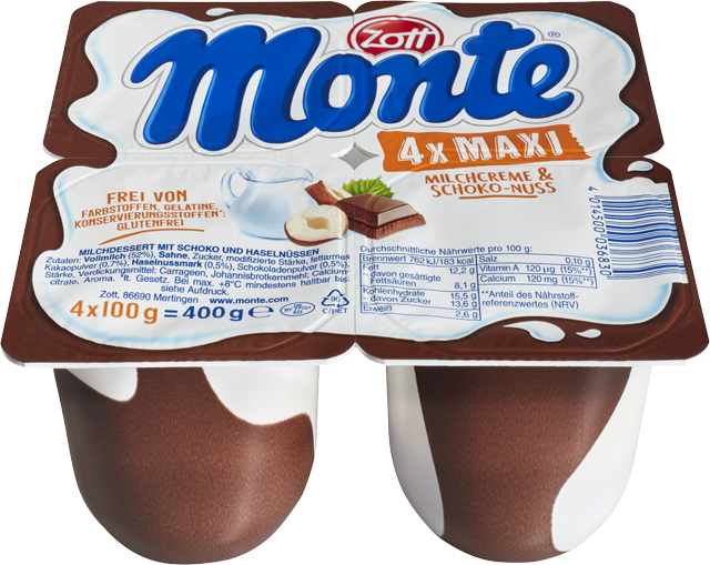 Zott Monte Maxi Schoko