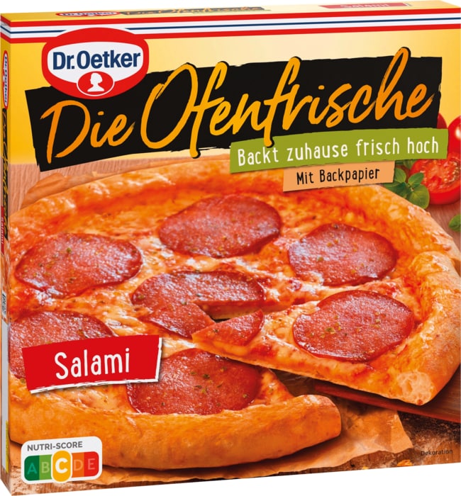 Dr. Oetker Pizza Die Ofenfrische, la Mia Pinsa oder Tradizionale