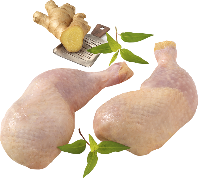 Frische Hähnchen-Schenkel