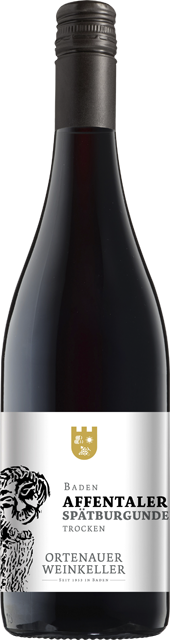 Baden Ortenauer Weinkeller Affentaler Spätburgunder Rotwein auch trocken