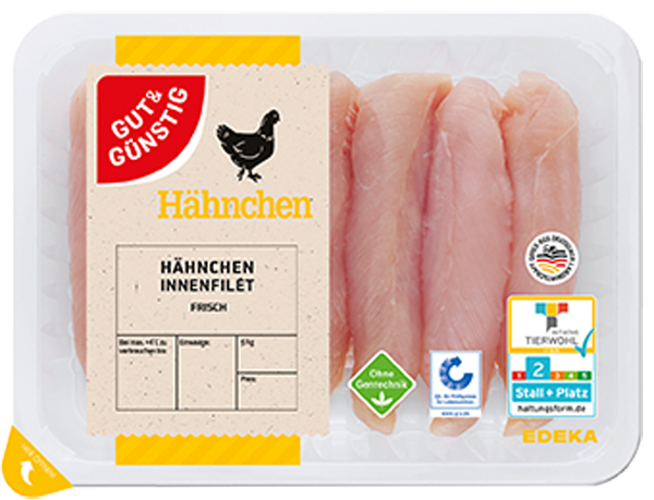 GUT&GÜNSTIG Hähnchen-Innenfilet