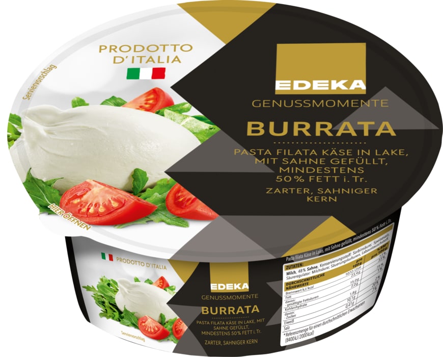 EDEKA Genussmomente Burrate oder Burrate di Bufala