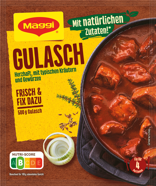 Maggi Fix-Produkte, Herzensküche oder Würzpaste