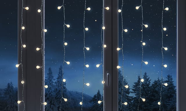 Christmas LED Vorhang