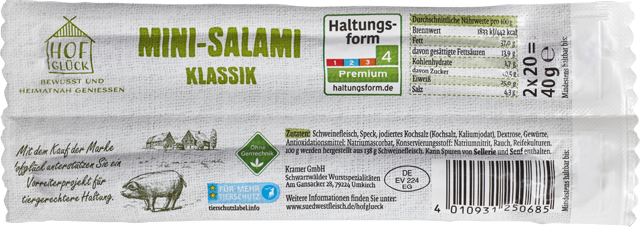 Hofglück Mini-Salami Klassik