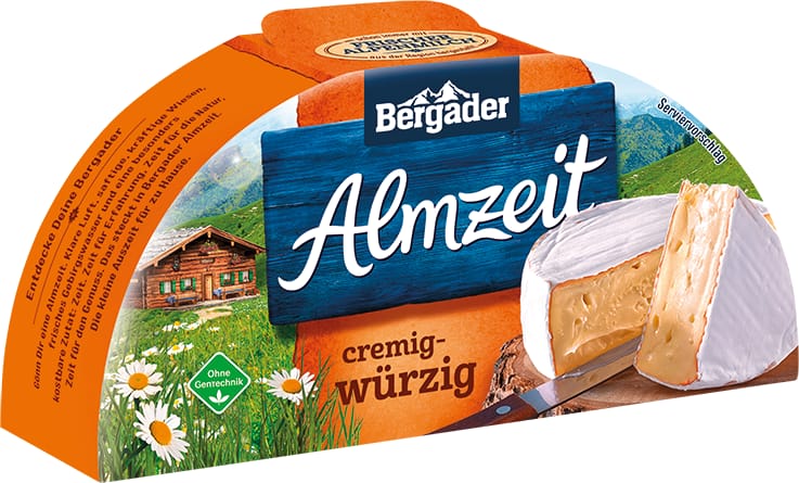 Bergader Käse Bavaria blu oder Almzeit