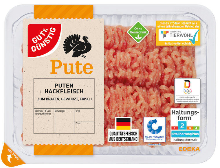 GUT&GÜNSTIG Putenhackfleisch