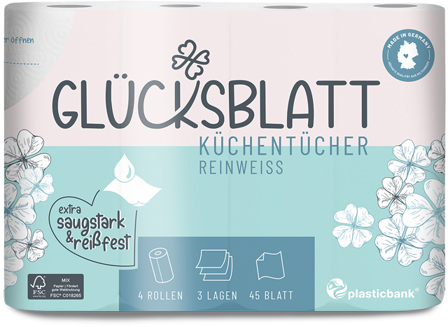 Glücksblatt Küchentücher