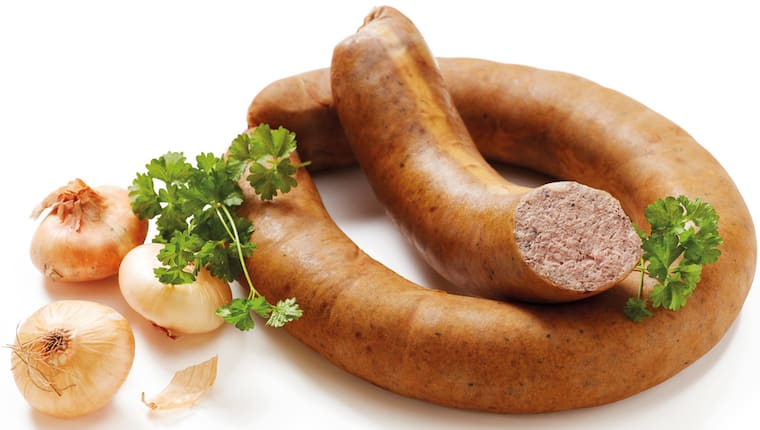 Landleberwurst oder Bayerische Haxensülze