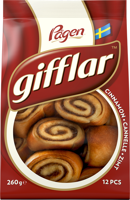 Pagen Gifflar Hefegebäck Zimt oder Vanilla