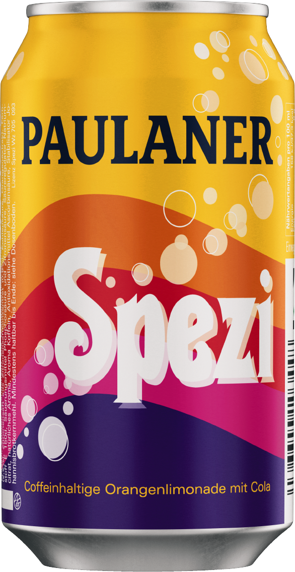 Paulaner Spezi Spezi Zero oder Limo