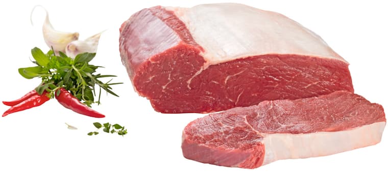 Deutsche Rumpsteaks oder Roastbeef