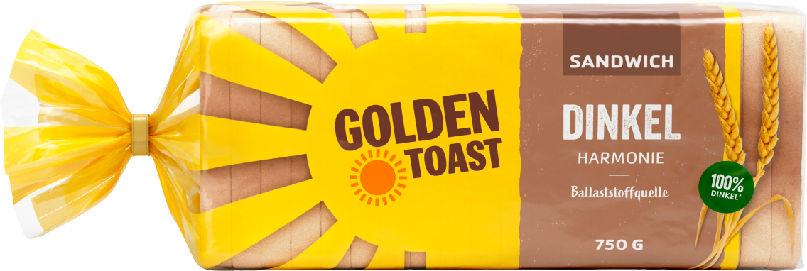 Golden Toast Sandwich Dinkel-Harmonie
