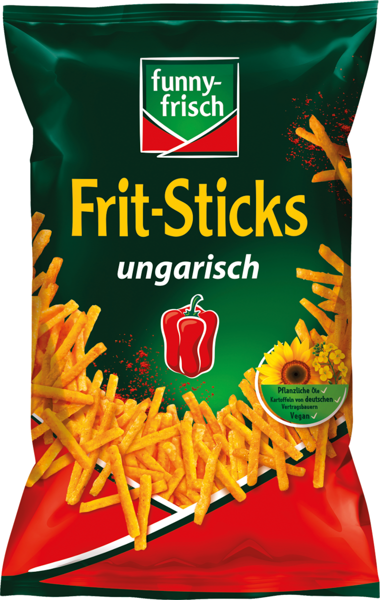 funny-frisch Ringli, Frit-Sticks, Paprika-Ecken, Zwiebli-Ringe oder Jumpys