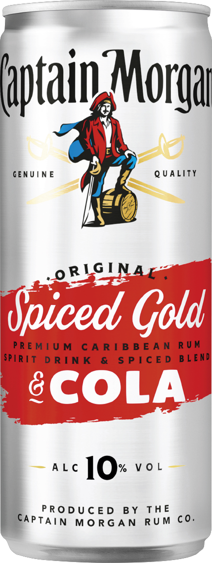Captain Morgan, Gordons, Smirnoff, Johnnie Walker oder Tanqueray