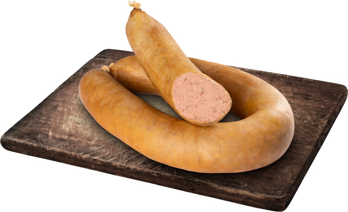 Bauernschätze Fränkische Leberwurst im Ring