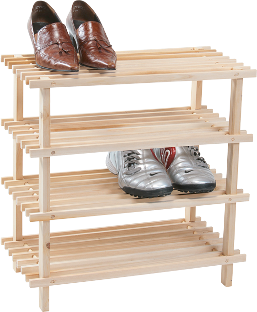 KESPER Schuhregal 4-stöckig