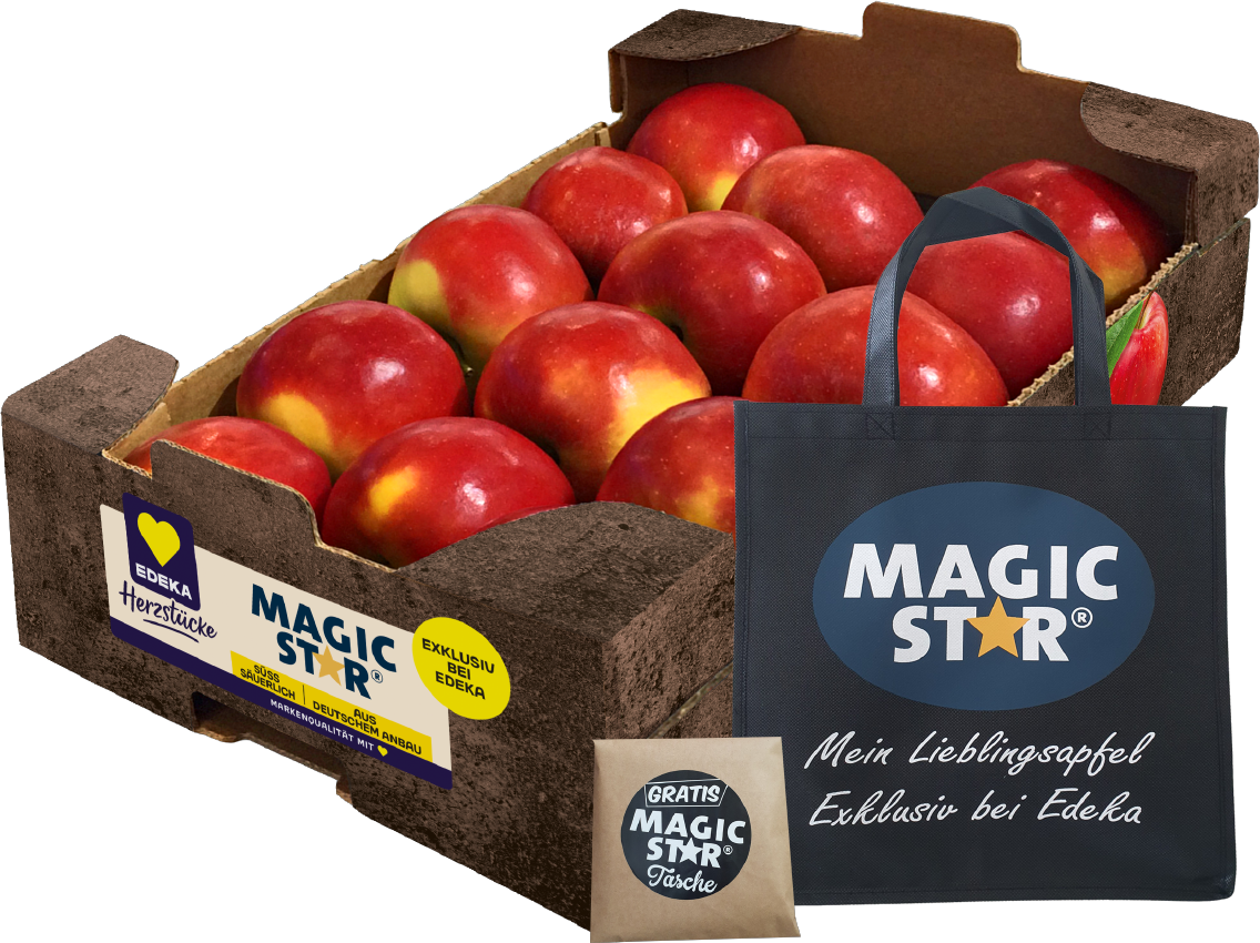 EDEKA Herzstücke Tafeläpfel Magic Star aus Norddeutschland