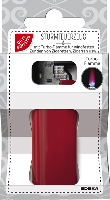 Gut & Günstig Sturmfeuerzeug